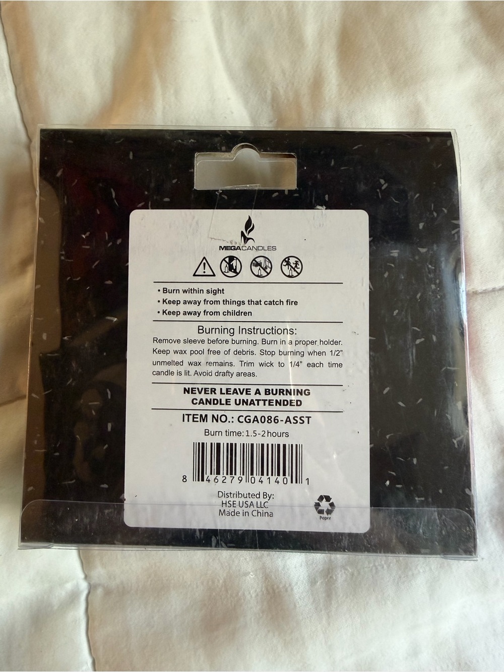 NWT megacandles chakra chime spell candle and 1/2” candle holder bundle set - Picture 3 of 6